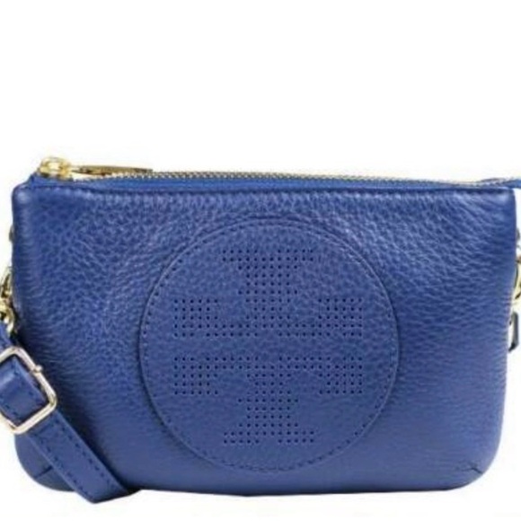 Tory Burch Handbags - Tory Burch Royal Blue Crossbody Bag